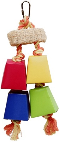 Festive Favors Rope Wood & Paper Box Toy